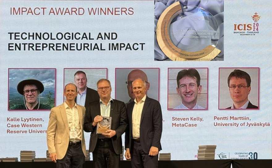 AIS Impact Award presentation ceremony at ICIS 2024