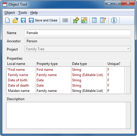 Object Tool for Female