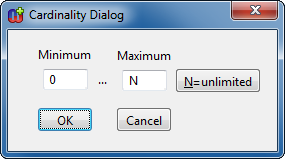 Cardinality Dialog
