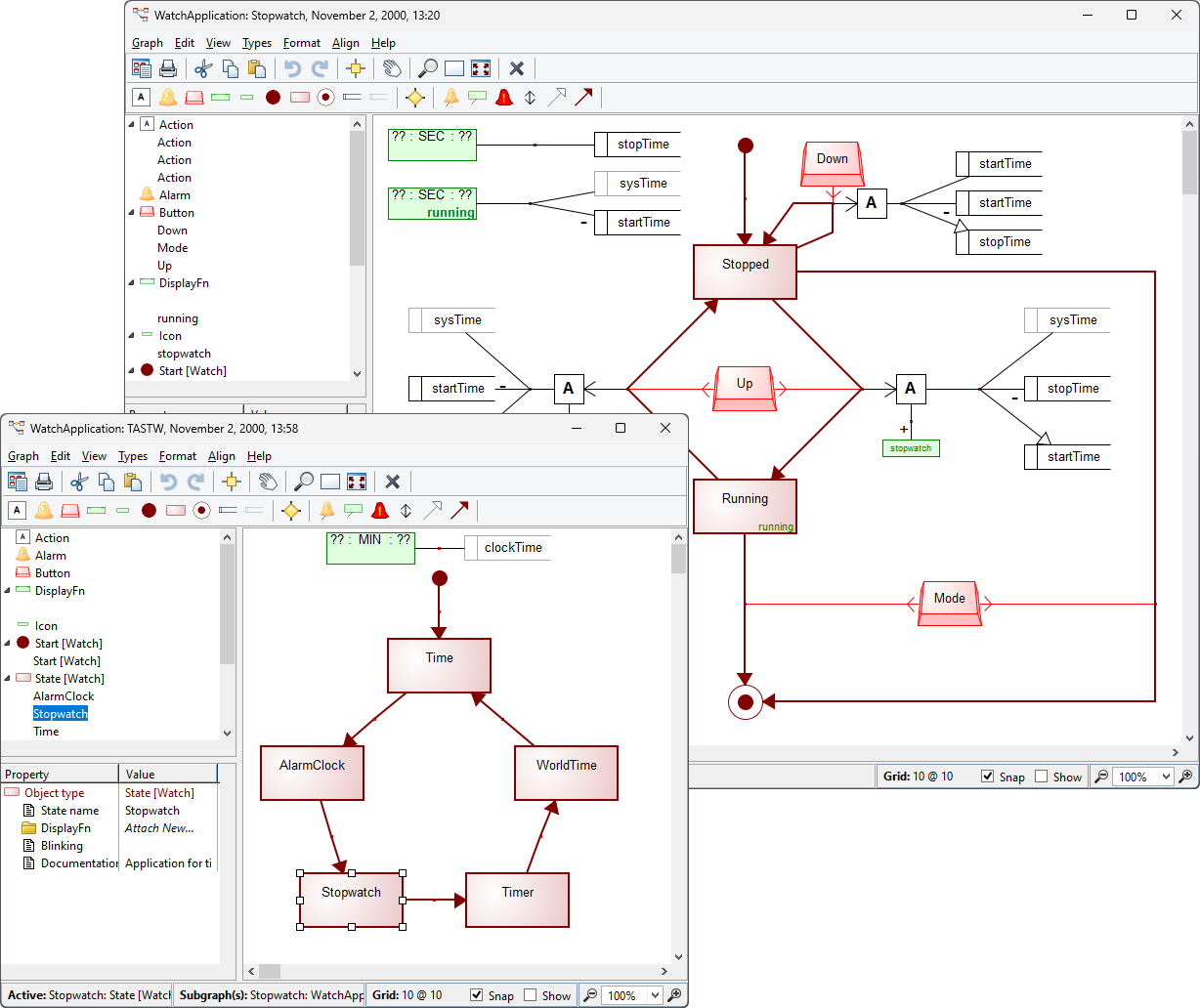 Decomposition in Diagram Editor
