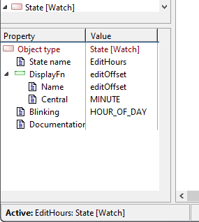 Diagram Editor Property Sheet
