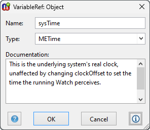 Example of property dialog